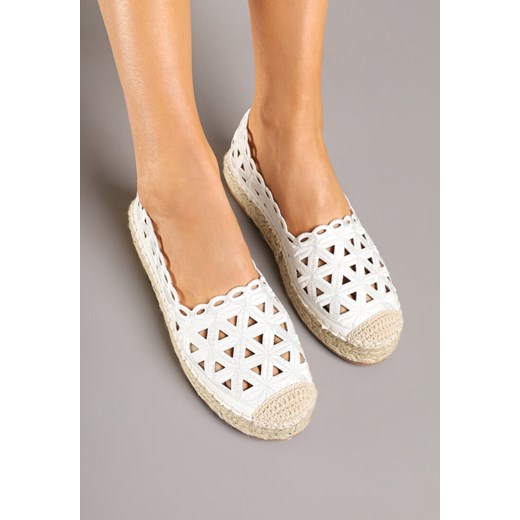 Espadryle damskie Renee tkaninowe bez zapięcia 
