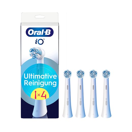 Oral-B Wymienne końcówki (4 szt.) &quot;iO Ultimative Reinigung&quot; w kolorze białym ze sklepu Limango Polska w kategorii Szczoteczki do zębów - zdjęcie 179449108
