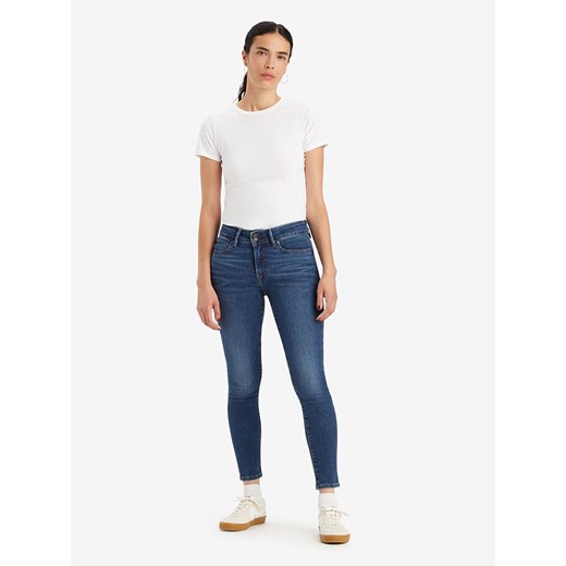 Levi´s Dżinsy &quot;Blue Wave Dark&quot; - Skinny fit - w kolorze granatowym ze sklepu Limango Polska w kategorii Jeansy damskie - zdjęcie 179449116