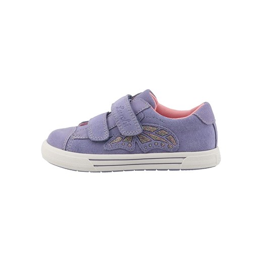 Lurchi Skórzane sneakersy &quot;Bikira&quot; w kolorze fioletowym ze sklepu Limango Polska w kategorii Trampki dziecięce - zdjęcie 179449346