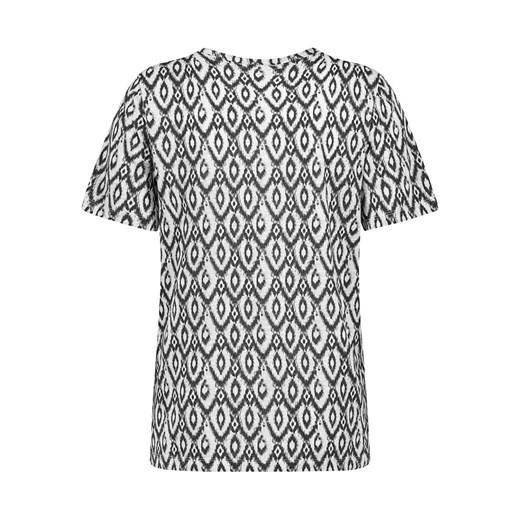 Bluzka damska SUBLEVEL z okrągłym dekoltem z krótkim rękawem 