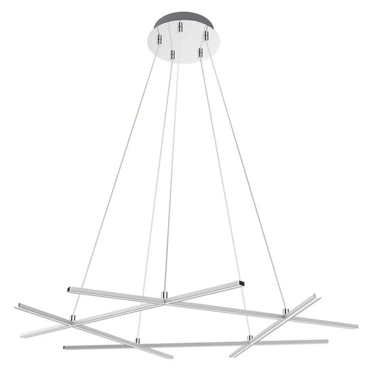 Ledowa nowoczesna lampa wisząca na linkach - M122-Fogo Lumes One Size Edinos.pl
