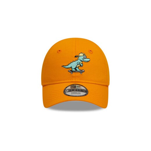 New Era Czapka z daszkiem Jr Dinosaur 9FORTY 60595418 Żółty New Era one size MODIVO