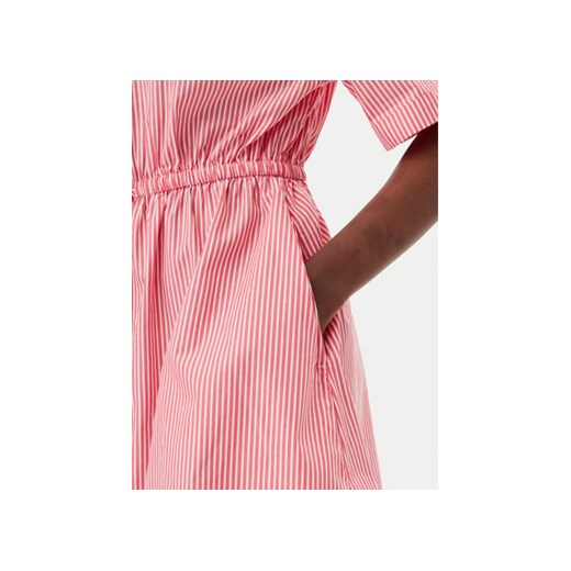Tommy Jeans Sukienka koszulowa DW0DW20617 Różowy Regular Fit Tommy Jeans L MODIVO