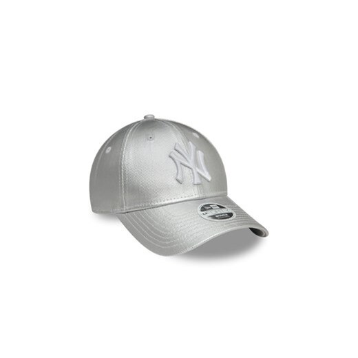 New Era Czapka z daszkiem New York Yankees Met Denim 9Forty 60595374 Srebrny New Era one size MODIVO