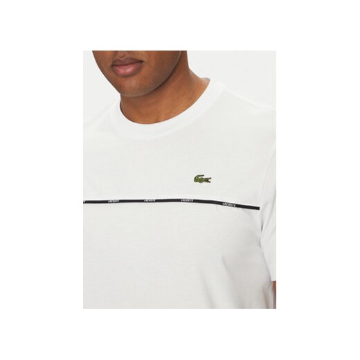 Lacoste T-Shirt TH9842 Biały Regular Fit Lacoste 5 MODIVO