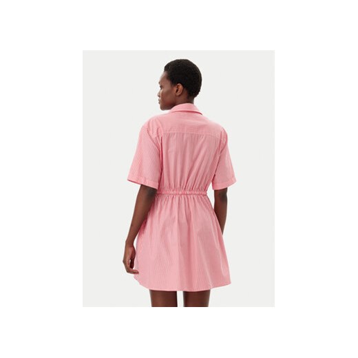 Tommy Jeans Sukienka koszulowa DW0DW20617 Różowy Regular Fit Tommy Jeans XXS MODIVO