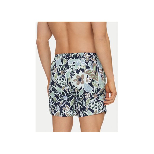 HUGO Szorty kąpielowe Calala 50510061 Granatowy Regular Fit L MODIVO