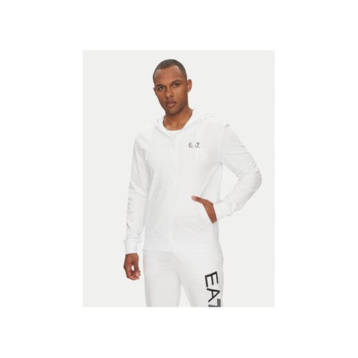 EA7 Emporio Armani Bluza 7M000568 AF13512 M0003 Biały Regular Fit L MODIVO