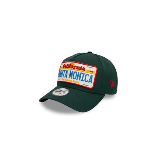 New Era Czapka z daszkiem Miami License Plate 9FORTY A-Frame 60595463 Zielony New Era one size MODIVO