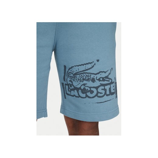 Lacoste Szorty sportowe GH0286 Niebieski Regular Fit Lacoste 36 MODIVO