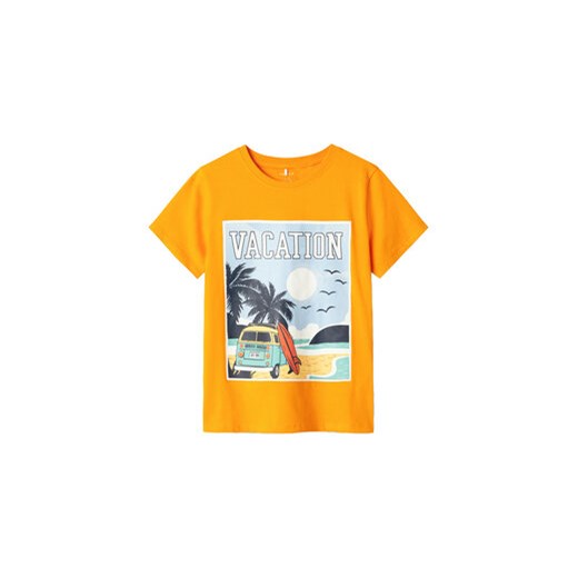 NAME IT T-Shirt Zelo 13239199 Żółty Standard Fit ze sklepu MODIVO w kategorii T-shirty chłopięce - zdjęcie 179455558