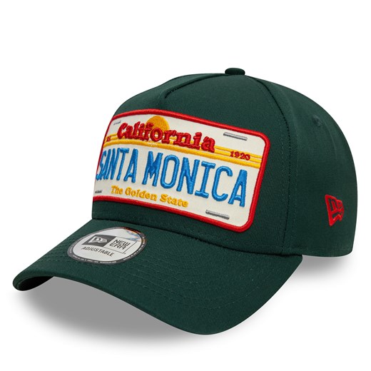 Czapka z daszkiem New Era Miami License Plate 9FORTY A-Frame 60595463 Zielony New Era one size eobuwie.pl