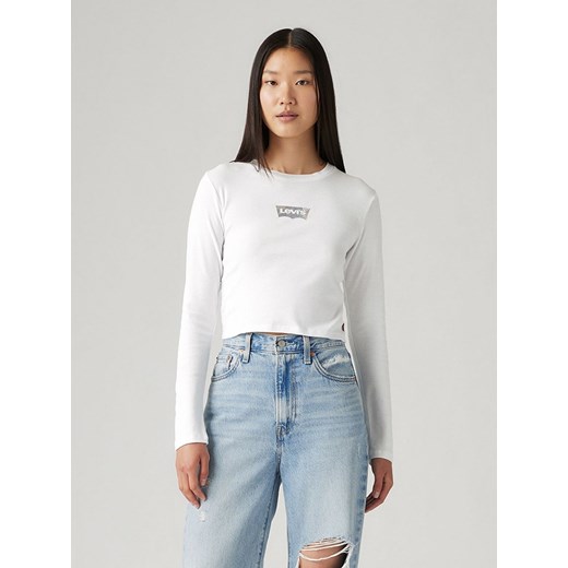 Levi&apos;s Koszulka w kolorze białym ze sklepu Limango Polska w kategorii Bluzki damskie - zdjęcie 179457825