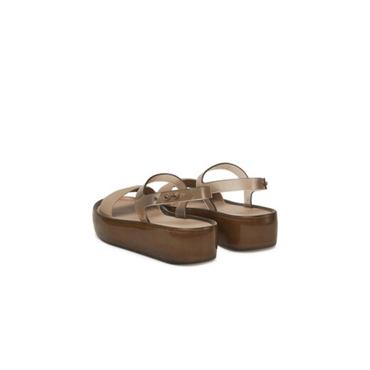 Sandały damskie Melissa casual z gumy na lato z klamrą 