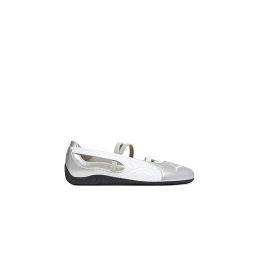 Puma Baleriny Speedcat Ballet Metallic Wns 401581 01 Srebrny ze sklepu MODIVO w kategorii Balerinki - zdjęcie 179458627