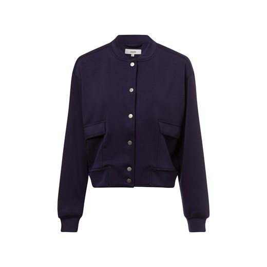 mbyM Damska kurtka dresowa - Danni-M Kobiety granatowy jednolity ze sklepu vangraaf w kategorii Bluzy damskie - zdjęcie 179460227