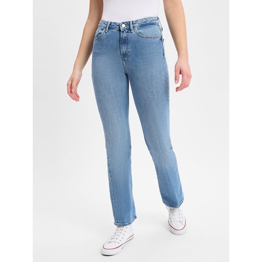 Jeansy damskie Tommy Hilfiger bawełniane