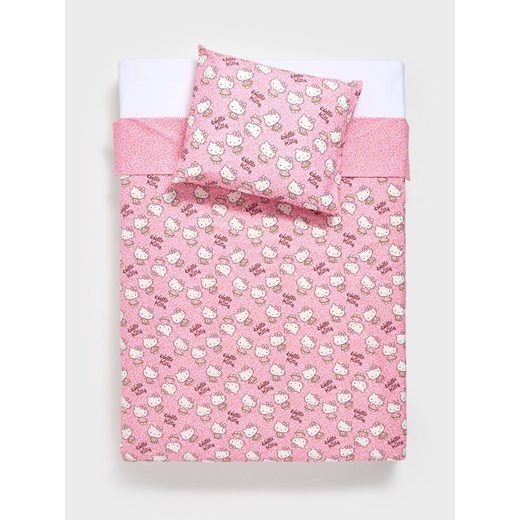 Sinsay - Komplet pościeli Hello Kitty - różowy Sinsay One Size Sinsay
