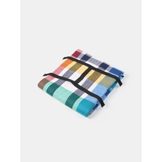 Sinsay - Mata plażowa - niebieski Sinsay One Size Sinsay