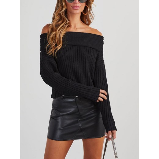 LA Angels Sweter w kolorze czarnym ze sklepu Limango Polska w kategorii Swetry damskie - zdjęcie 179462609