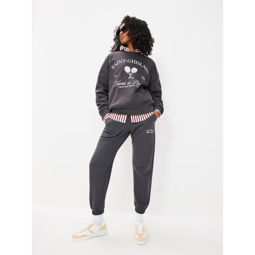 Sinsay - Spodnie dresowe - szary Sinsay M Sinsay