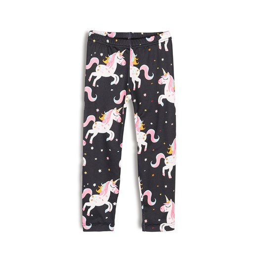 GATE Legginsy z nadrukiem 3Y ze sklepu gateshop w kategorii Spodnie dziewczęce - zdjęcie 179466167