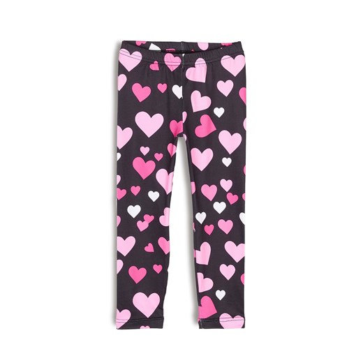GATE Miękkie legginsy z nadrukiem 3Y ze sklepu gateshop w kategorii Spodnie dziewczęce - zdjęcie 179466176