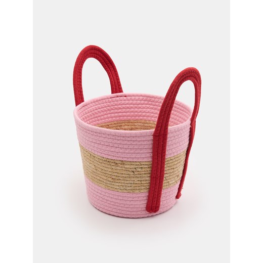 Sinsay - Kosz do przechowywania w kontrastowych kolorach - wielobarwny Sinsay One Size Sinsay