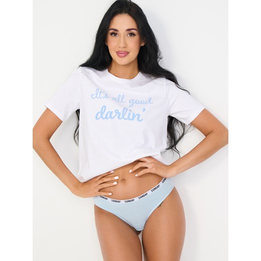 Sinsay - Majtki typu figi 7 pack - na każdy dzień tygodnia - wielobarwny Sinsay L Sinsay