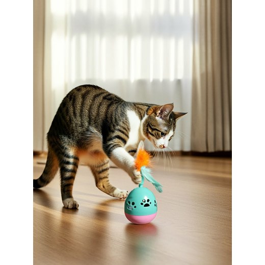 Sinsay - Zabawka dla zwierząt z ozdobnymi piórami - zielony Sinsay One Size Sinsay