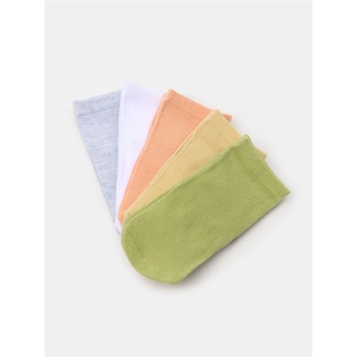 Sinsay - Skarpetki niemowlęce 5 pack - wielobarwny ze sklepu Sinsay w kategorii Skarpetki dziecięce - zdjęcie 179469586