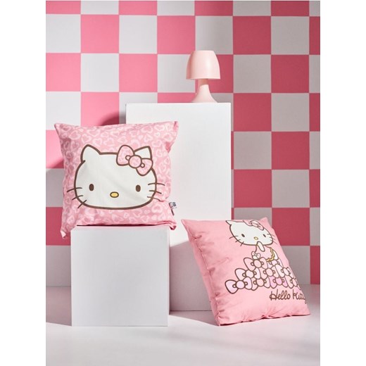 Sinsay - Poszewki na poduszki 2 pack Hello Kitty - różowy ze sklepu Sinsay w kategorii Poduszki dekoracyjne - zdjęcie 179469695