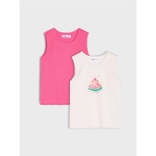 Sinsay - Koszulki 2 pack - wielobarwny ze sklepu Sinsay w kategorii T-shirty chłopięce - zdjęcie 179469765