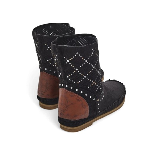 Botki Royalfashion.pl na zamek 