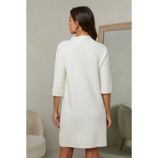 Joséfine Sukienka &quot;Ercsi&quot; w kolorze kremowym Joséfine XL promocja Limango Polska