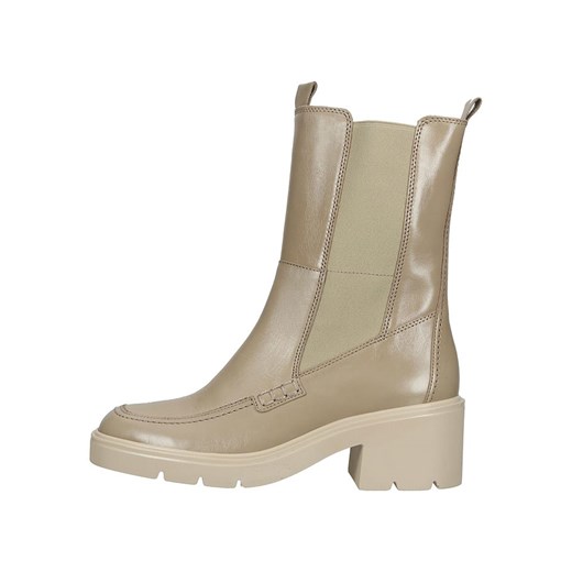 Gabor Skórzane sztyblety w kolorze beżowym Gabor 41 wyprzedaż Limango Polska