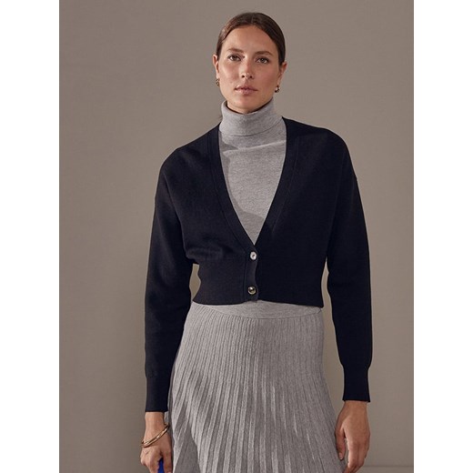 Rodier Kardigan w kolorze czarnym ze sklepu Limango Polska w kategorii Swetry damskie - zdjęcie 179472325