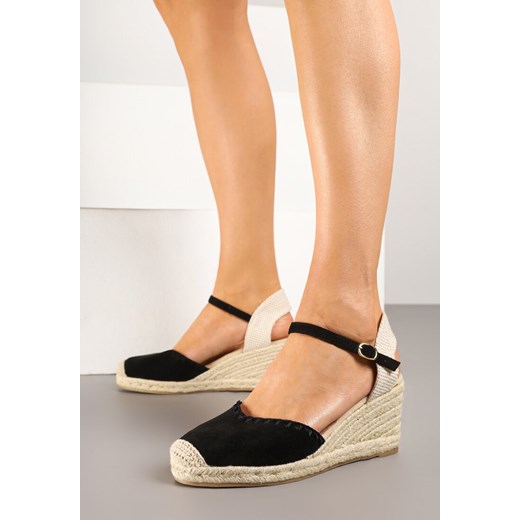 Espadryle damskie Renee na lato na koturnie 