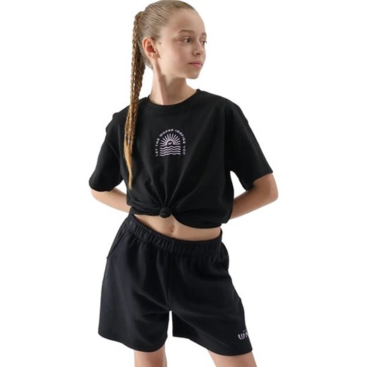 Koszulka dziewczęca TTSHF1872 4F ze sklepu SPORT-SHOP.pl w kategorii Bluzki dziewczęce - zdjęcie 179473437