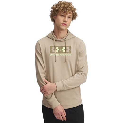 Bluza męska Rival Terry Logo Hood Under Armour ze sklepu SPORT-SHOP.pl w kategorii Bluzy męskie - zdjęcie 179473675