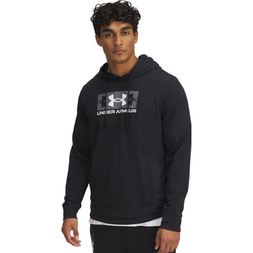 Bluza męska Rival Terry Logo Hood Under Armour ze sklepu SPORT-SHOP.pl w kategorii Bluzy męskie - zdjęcie 179473767