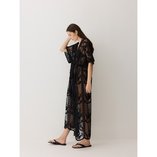 Reserved - Narzutka plażowa - czarny Reserved ONE SIZE Reserved