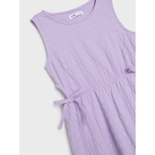 Fioletowa sukienka dziewczęca Sinsay 