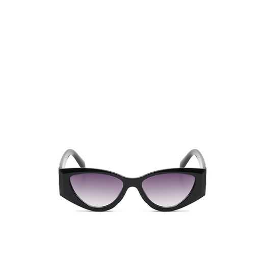 Cropp - Okulary przeciwsłoneczne kocie oczy - czarny ze sklepu Cropp w kategorii Okulary przeciwsłoneczne damskie - zdjęcie 179477496