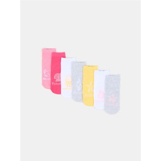 Sinsay - Skarpetki 7 pack - wielobarwny ze sklepu Sinsay w kategorii Skarpetki dziecięce - zdjęcie 179477838