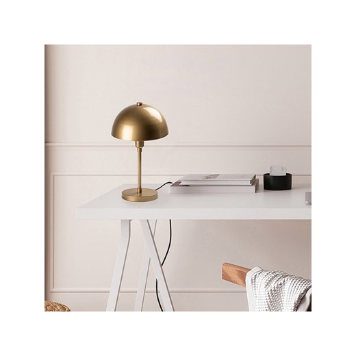 ABERTO DESIGN Lampa stołowa w kolorze złotym - wys. 35 x Ø 20 cm Aberto Design onesize wyprzedaż Limango Polska