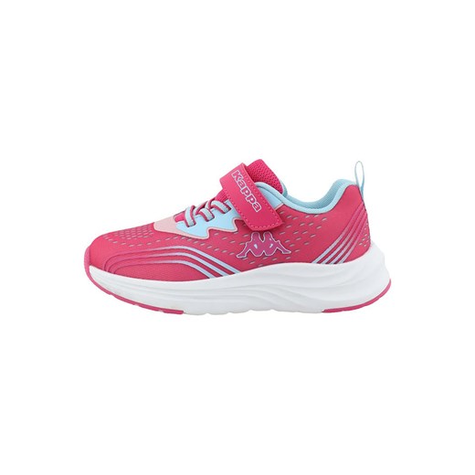 Buty sportowe dziecięce różowe Kappa na rzepy