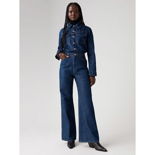 Levi&apos;s Kombinezon w kolorze granatowym ze sklepu Limango Polska w kategorii Kombinezony damskie - zdjęcie 179479885