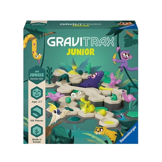 Ravensburger GraviTrax Junior - Starter-Set L Jungle - 3+ ze sklepu Limango Polska w kategorii Zabawki - zdjęcie 179480346